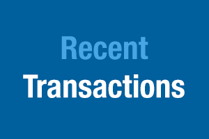 Recent Transactions