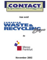 Canadian Waste & Recycling Expo 